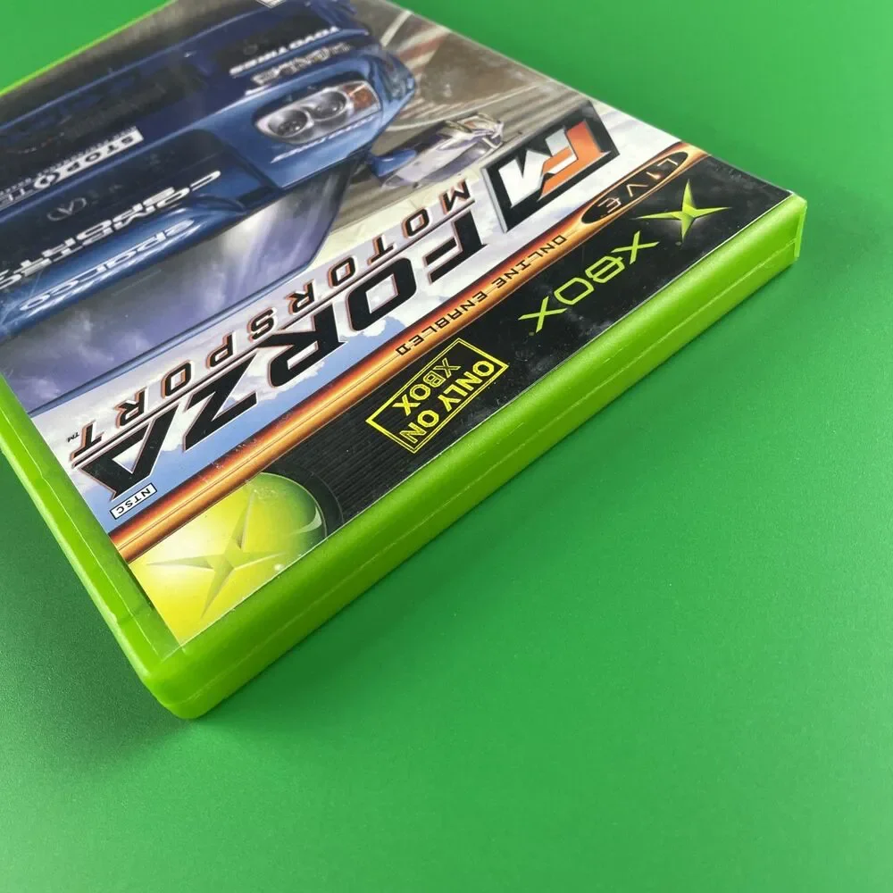 Forza Motorsport (Microsoft Xbox, 2005) Complete CIB with Insert